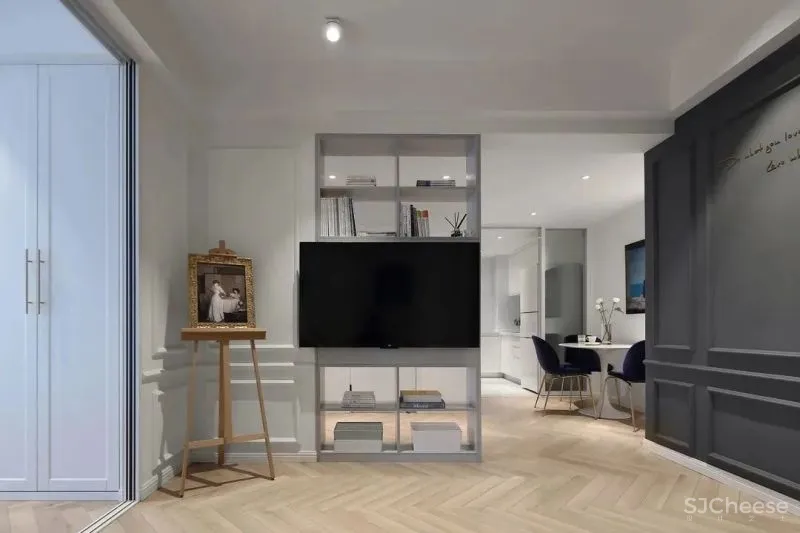 一点文艺范儿,一点轻奢风,86㎡单身女孩的居心地