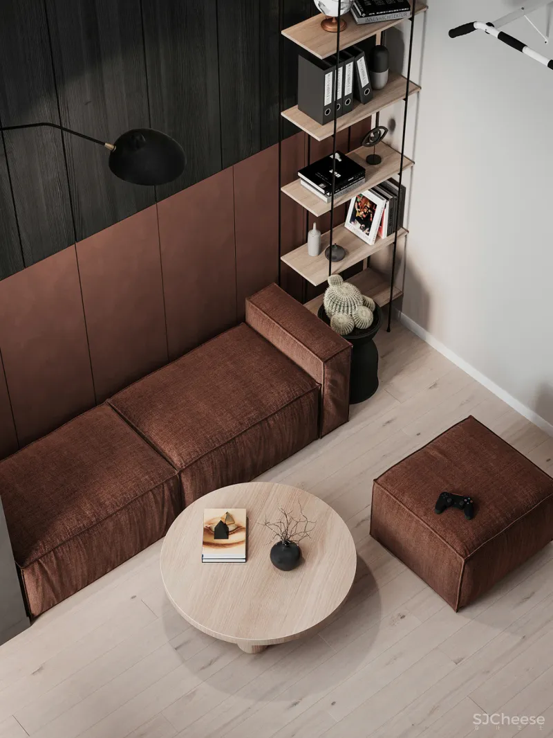 75㎡复式住宅,温馨的质感美!