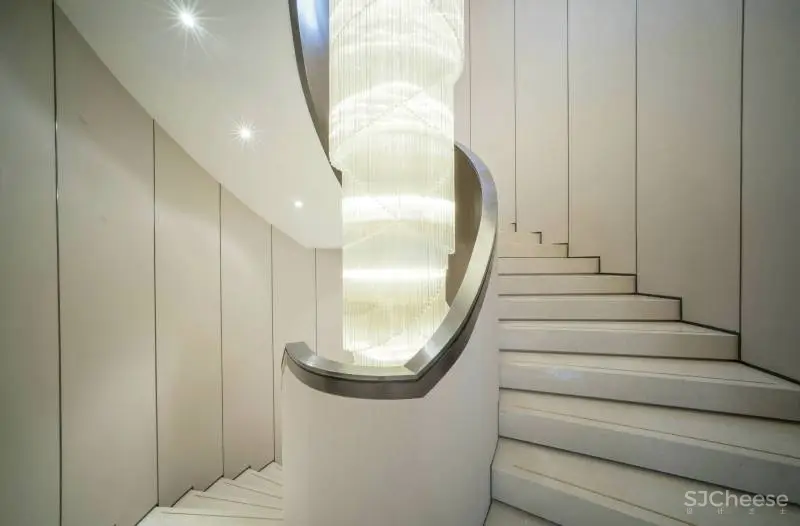 梁志天作品:万科安品园舍别墅,文雅和畅的当代写意 !