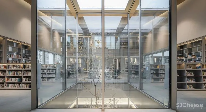 苏州图书馆入驻!这座 2600 ㎡ 售楼处将光线与建筑融合到极致