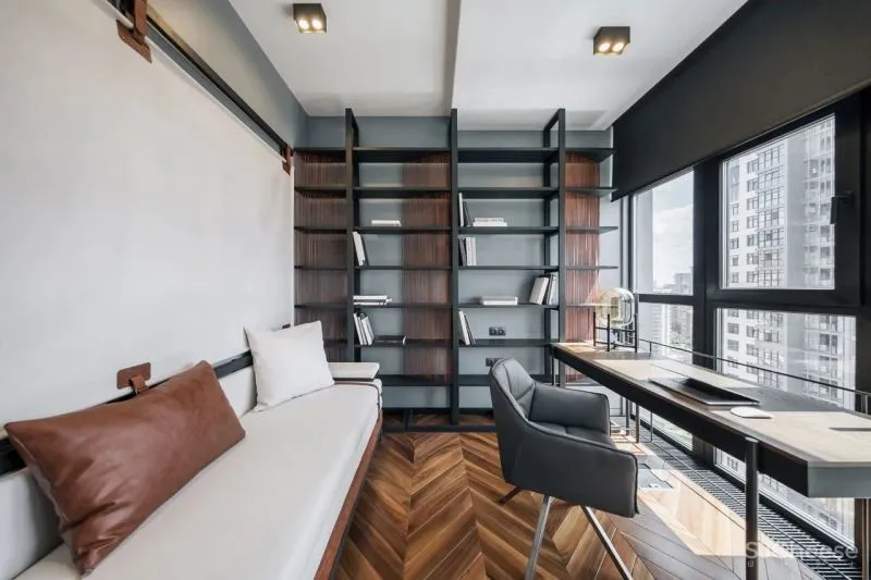 290㎡双层豪宅,大理石与黄铜的碰撞,轻奢又复古!