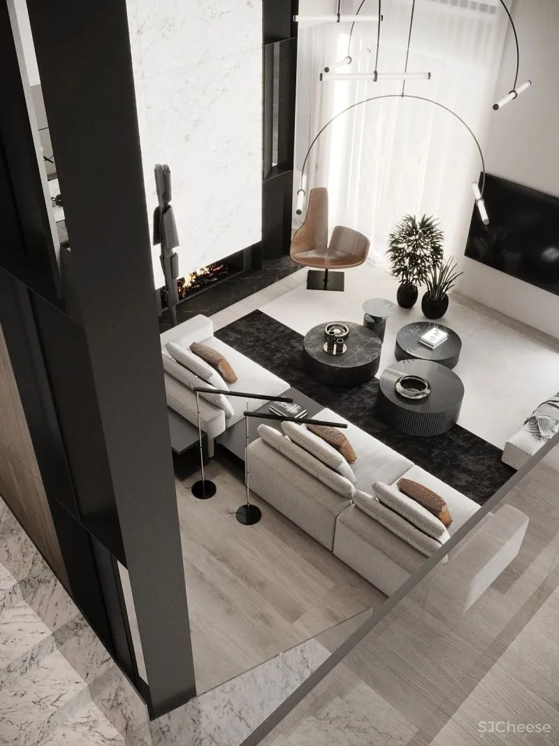 现代复式公寓,简约不简单