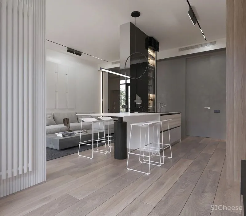 现代简约:轻中性色调,简单留白!