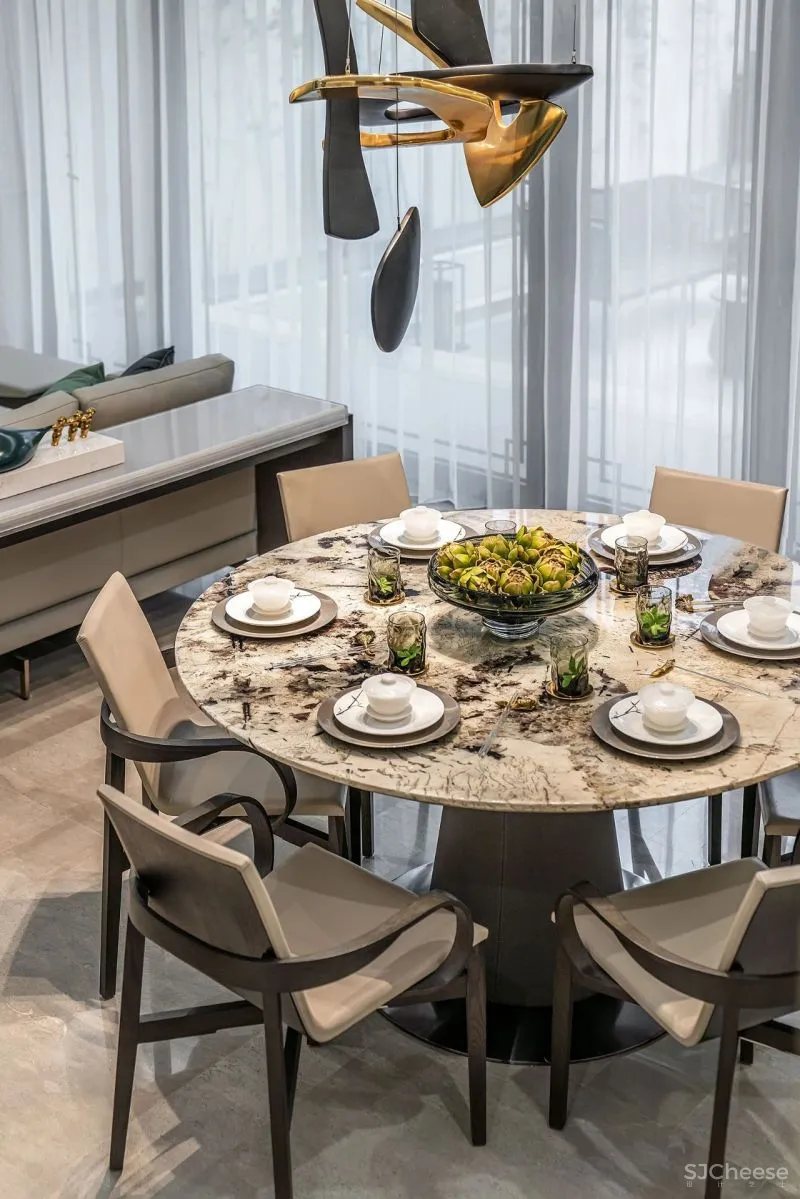 328㎡简璞美居，骨子里的淡雅中式风！