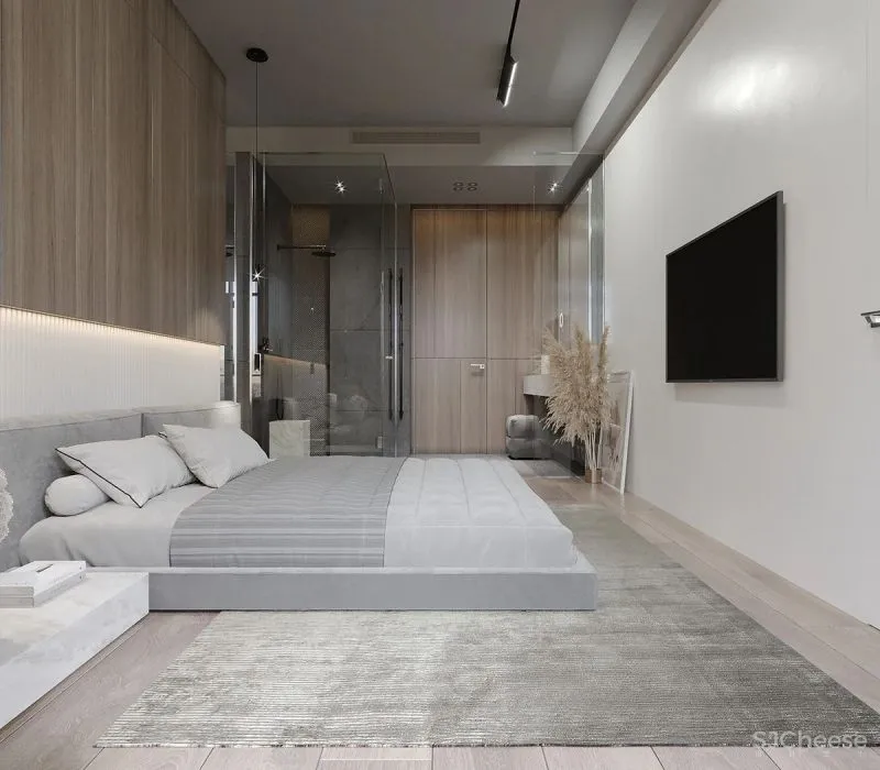 现代简约:轻中性色调,简单留白!