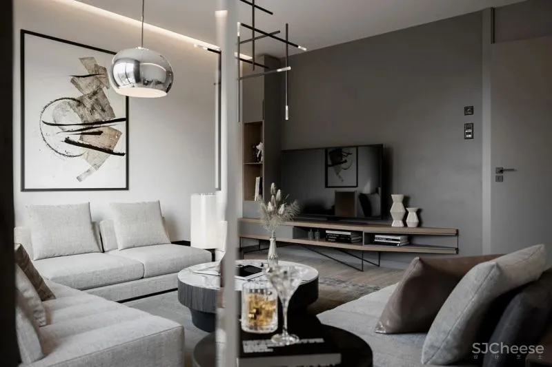 MAA新作 现代轻奢私宅的艺术调性