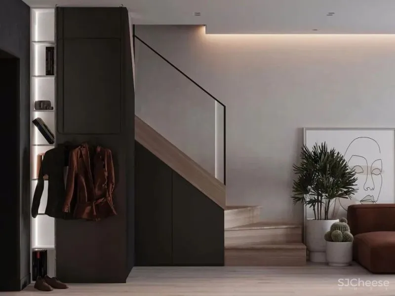 75㎡极简复式，潮范儿夫妇一眼心动