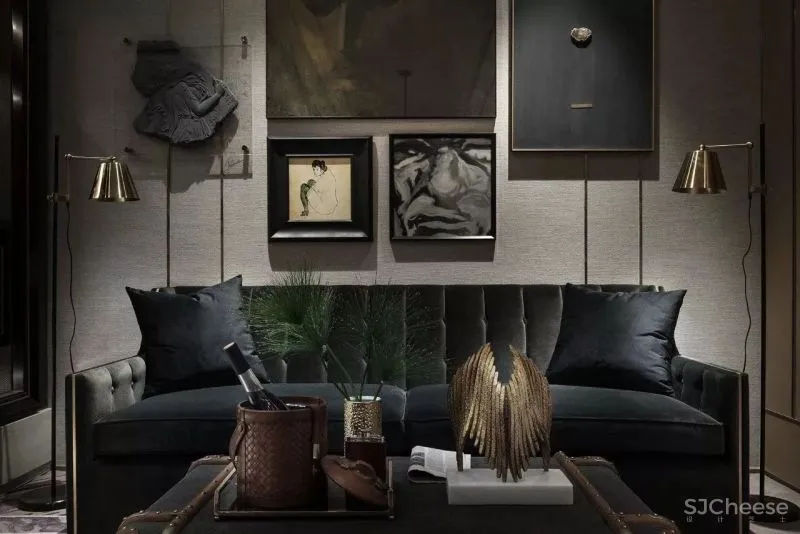 梁志天作品:万科安品园舍别墅,文雅和畅的当代写意 !