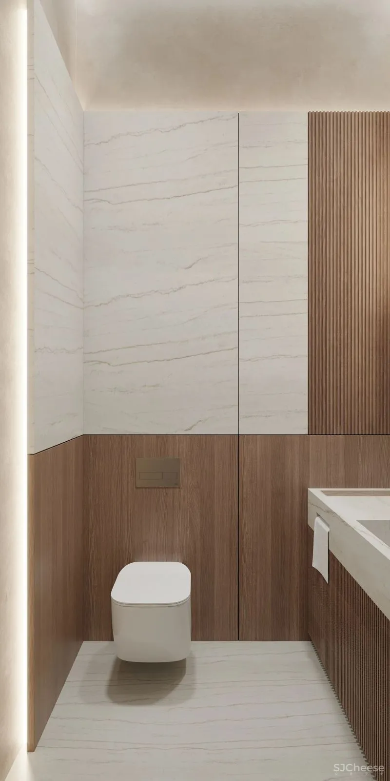 金色白色 大理石,这搭配,高级感上天了!