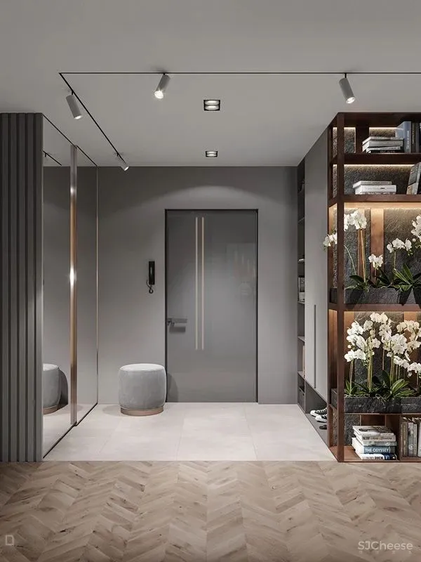 100个·轻奢系入户玄关设计