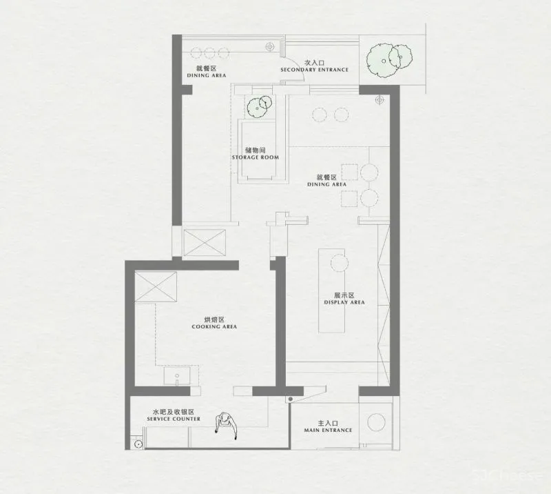 TLID 桐里 × Hibake·郭中原的日式面包店:遇见“京都”,一个日式小屋