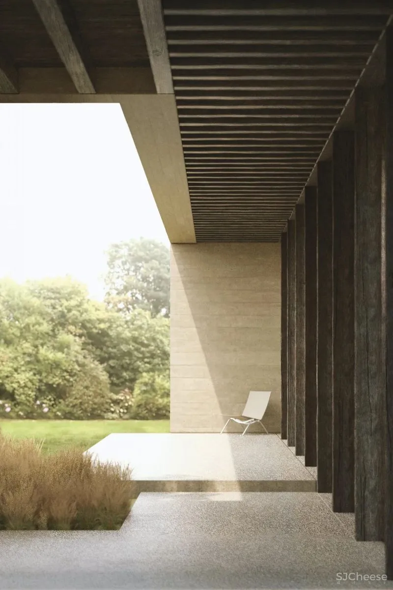 比利时Element Architecten-营造的现代侘寂风