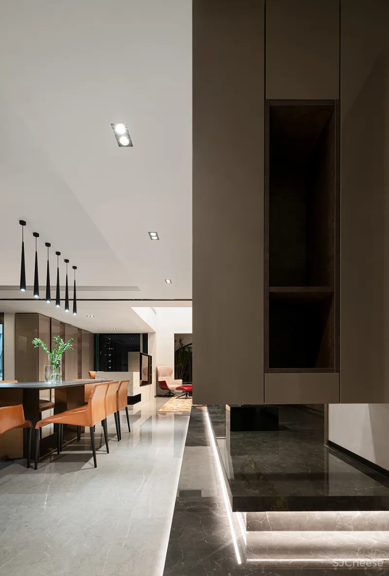 典故空间设计 • 炜岸城|家,流光溢彩地交融与亲密