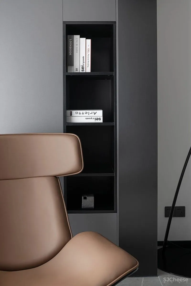 水泥漆 石纹墙板，自然肌理碰撞出不同的视觉感受 予以设计