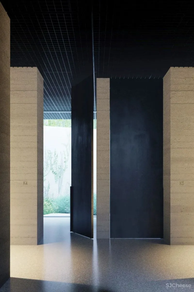 比利时Element Architecten-营造的现代侘寂风