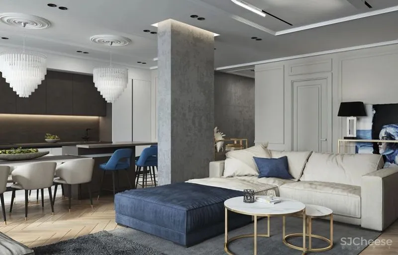 67㎡两居室，三口之家的温馨美宅！