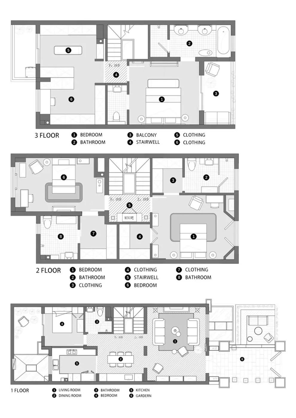奶油白 焦糖棕，诠释优雅浪漫的法式风情｜双宝设计