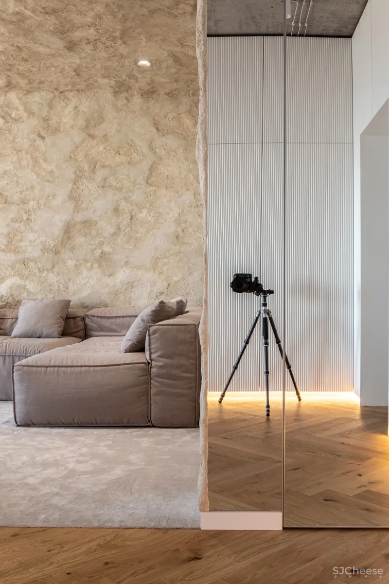 乡村公寓,原始和现代的经典碰撞