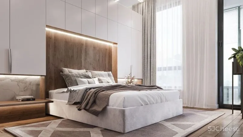 106㎡三居室，质感轻奢！