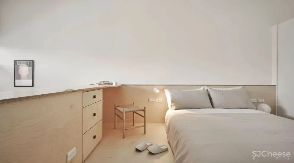 原木纯白空间感,简约轻盈的台式美宅