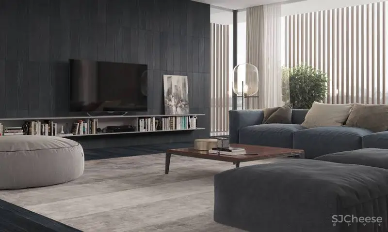 电视墙已经OUT了，现在都这么放电视！