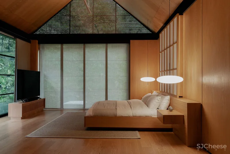 日式简约大别墅,明星私宅雅致起来真高级