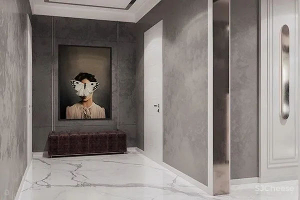 100个·轻奢系入户玄关设计