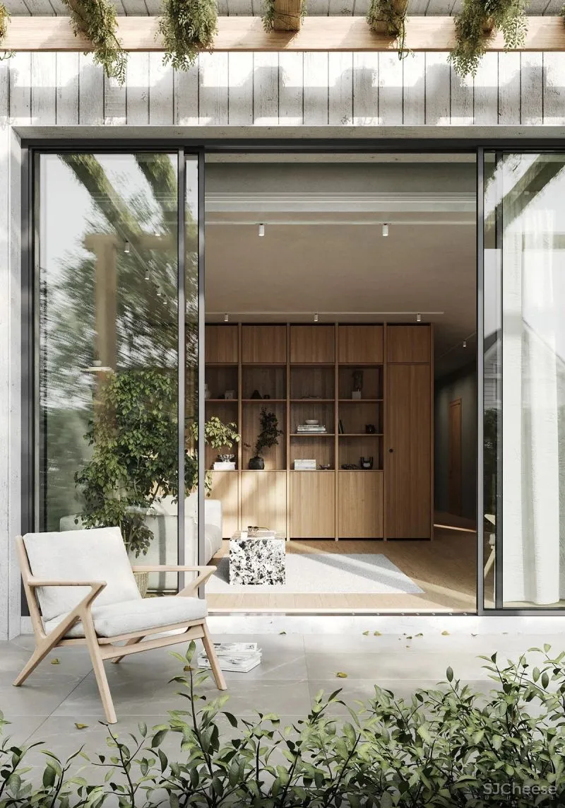 130㎡原木极简风，更有质感!