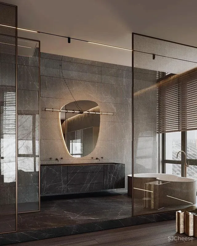 315㎡大平层设计,越简,越奢华!