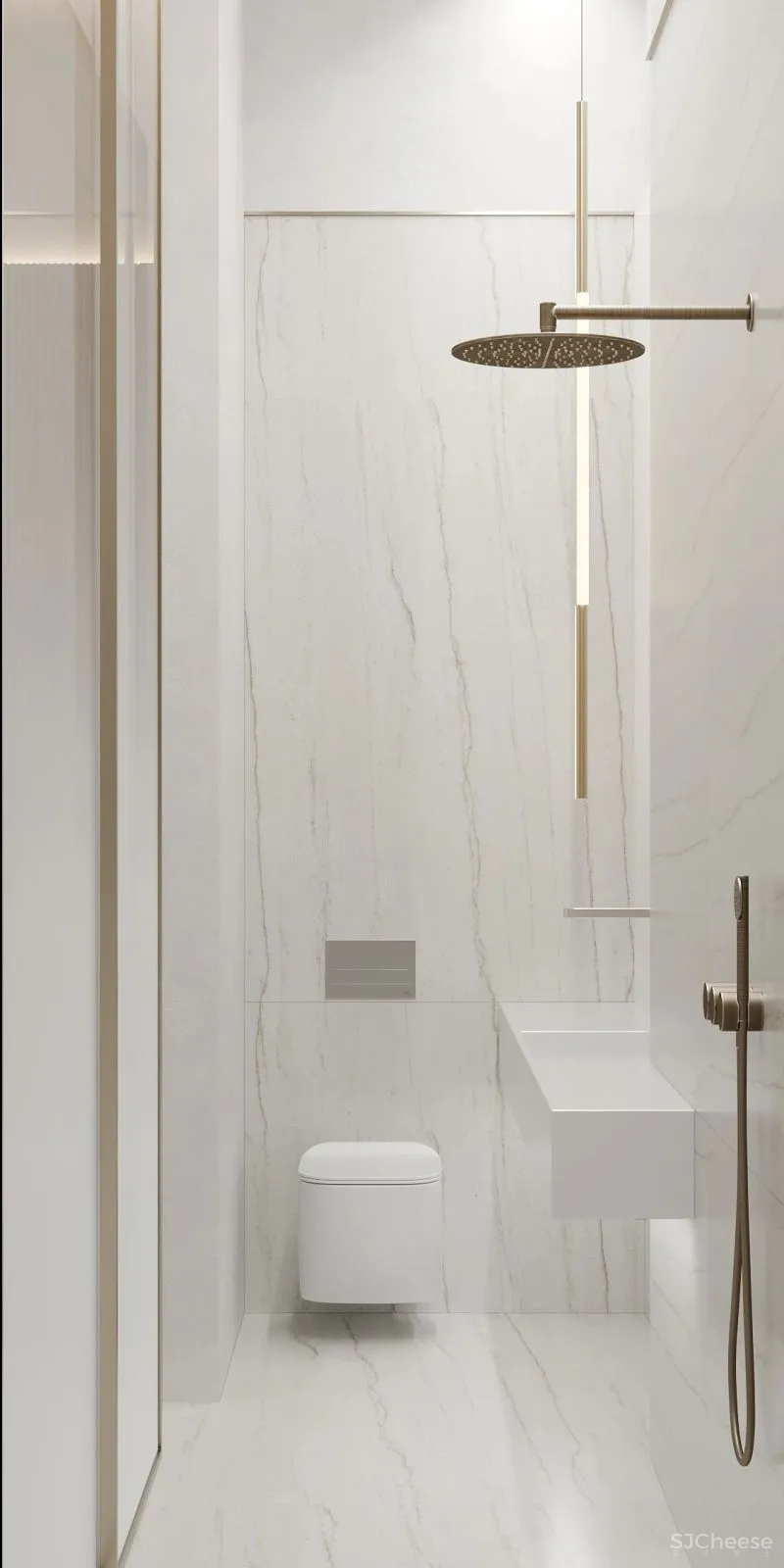 金色白色 大理石,这搭配,高级感上天了!