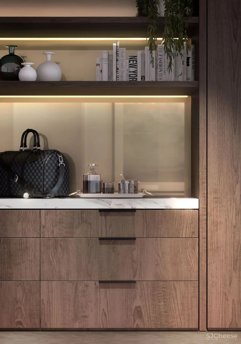 平淡无奇的公寓设计,细心布置的公区是亮点