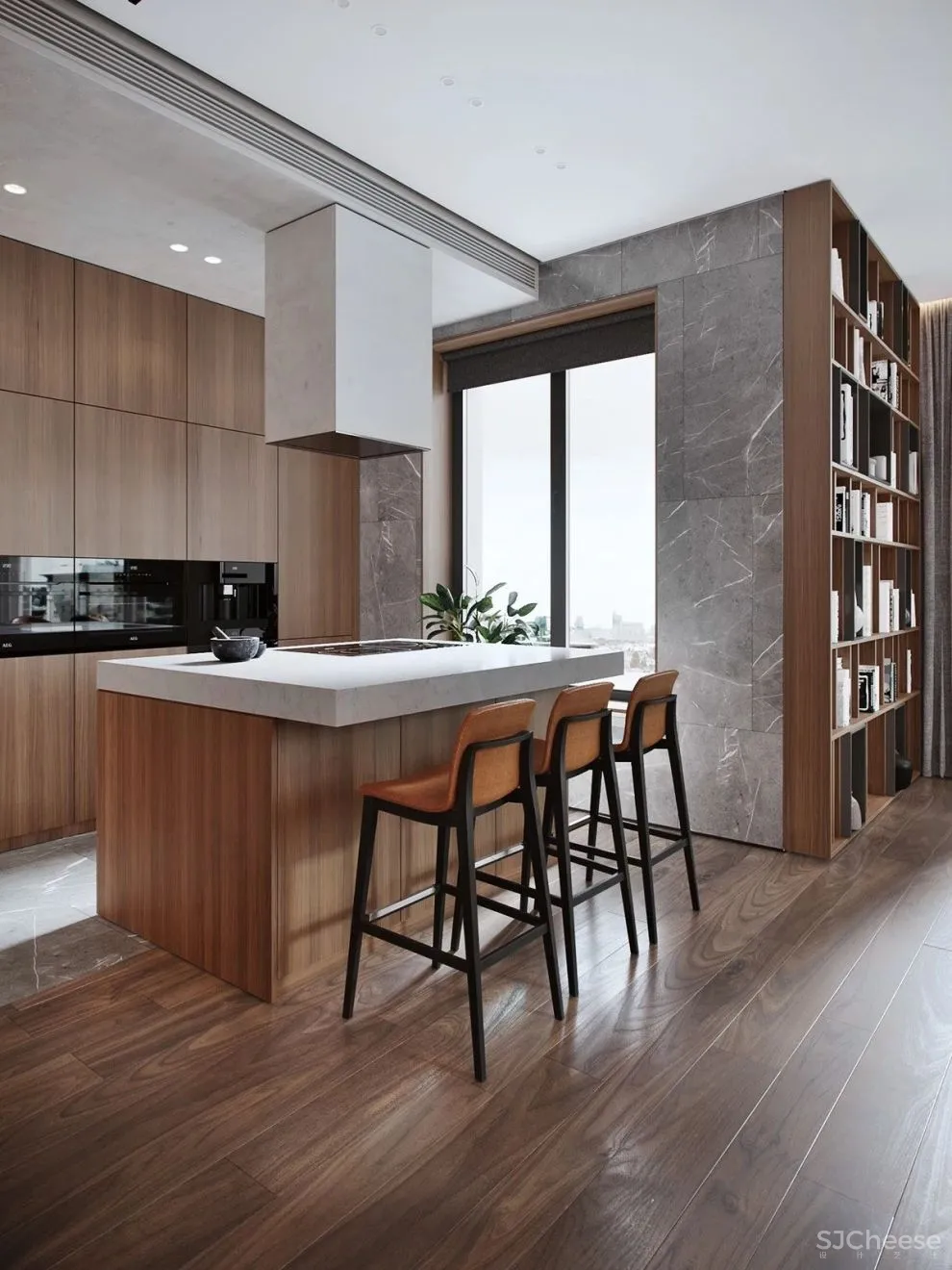 125㎡简约设计,将温婉与时尚融会贯通!