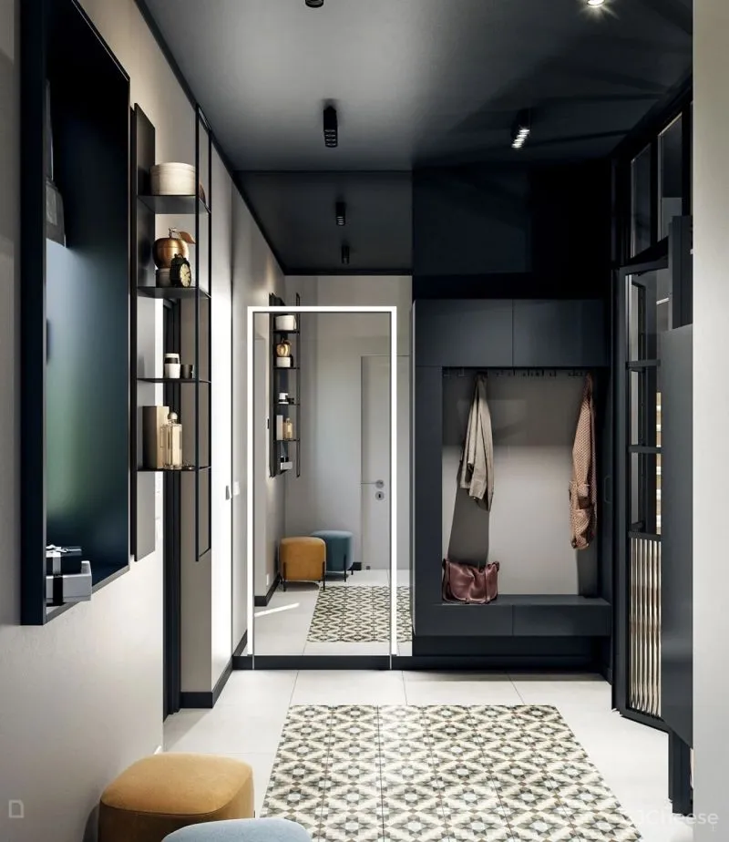 100个·轻奢系入户玄关设计
