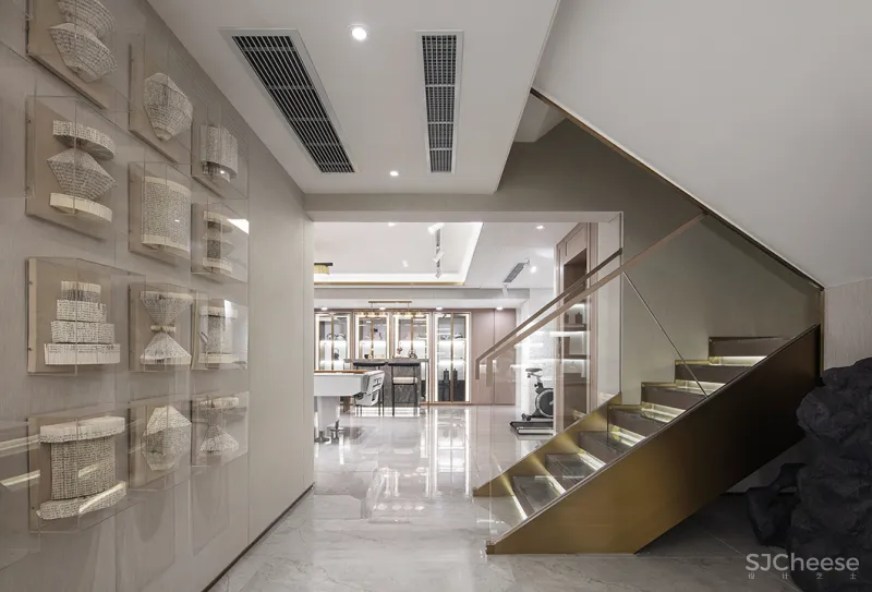 390㎡现代别墅，以自然建构艺术生活！