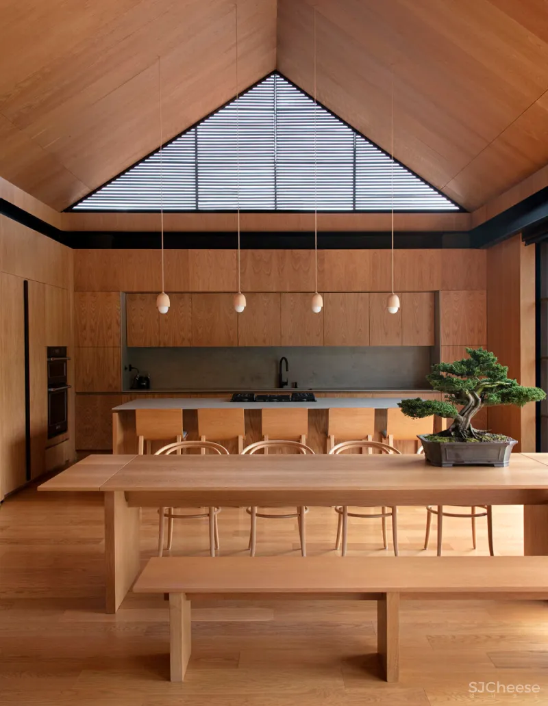 日式简约大别墅,明星私宅雅致起来真高级