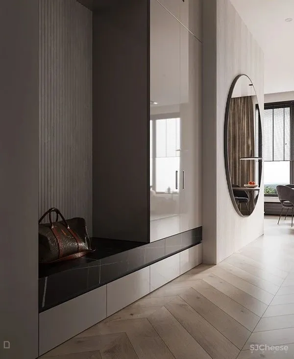 100个·轻奢系入户玄关设计