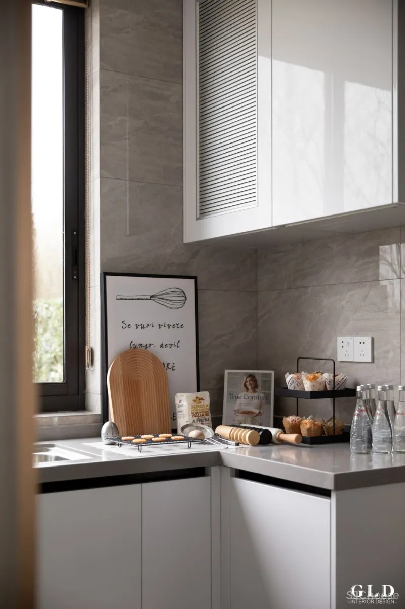 GLD绿檀设计作品| 巴夫洛小镇项目下叠样板间