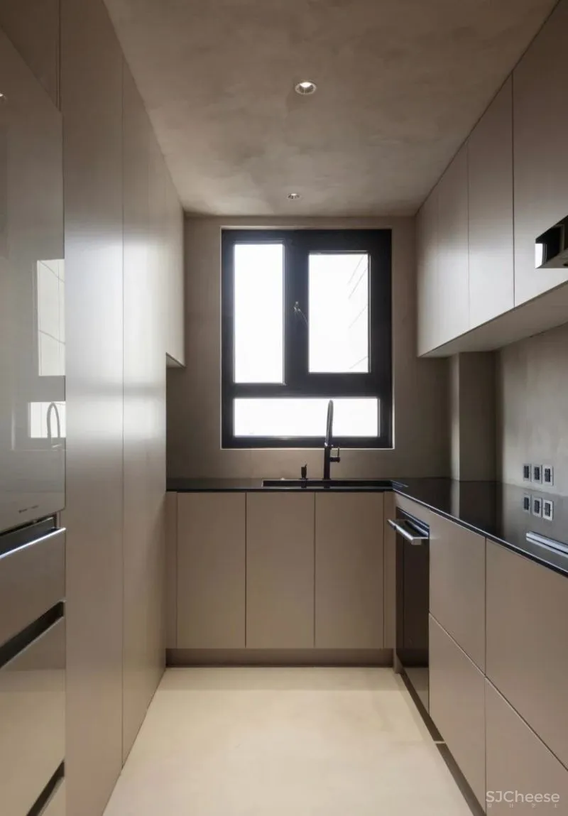 64㎡也能实现顶配侘寂风?