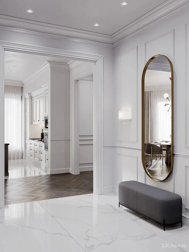 100个·轻奢系入户玄关设计