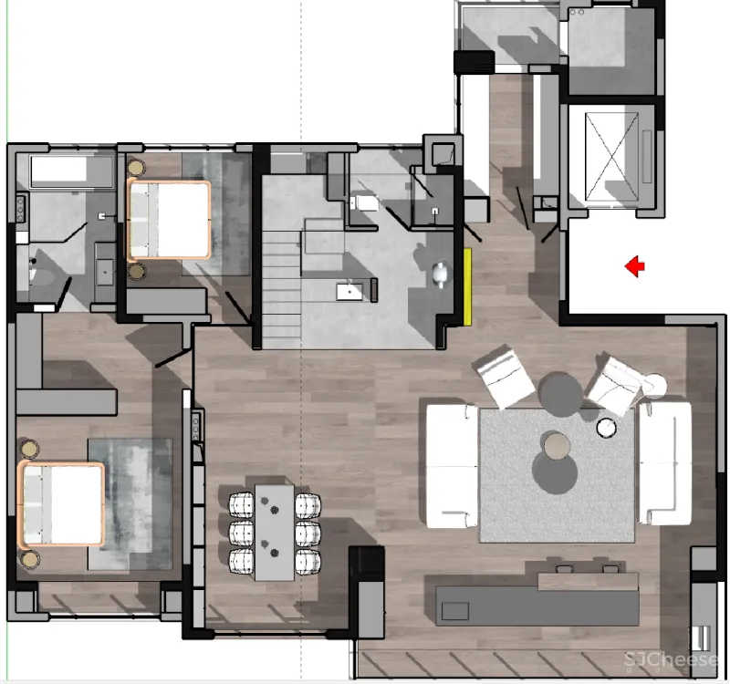 颠覆空间格局,打造个性居所 ANG STUDIO新作