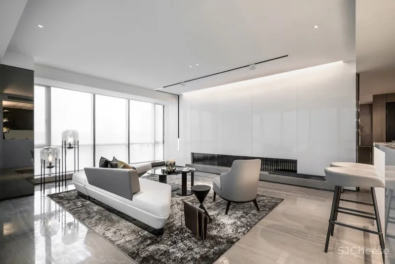 现代商务和舒适结合的典范, 总裁领馆样板房, DHO国际设计