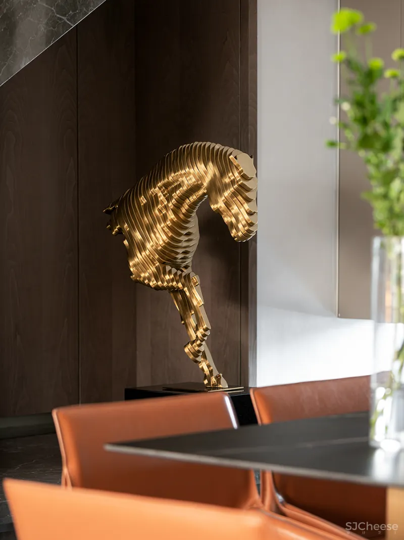 典故空间设计 • 炜岸城|家,流光溢彩地交融与亲密