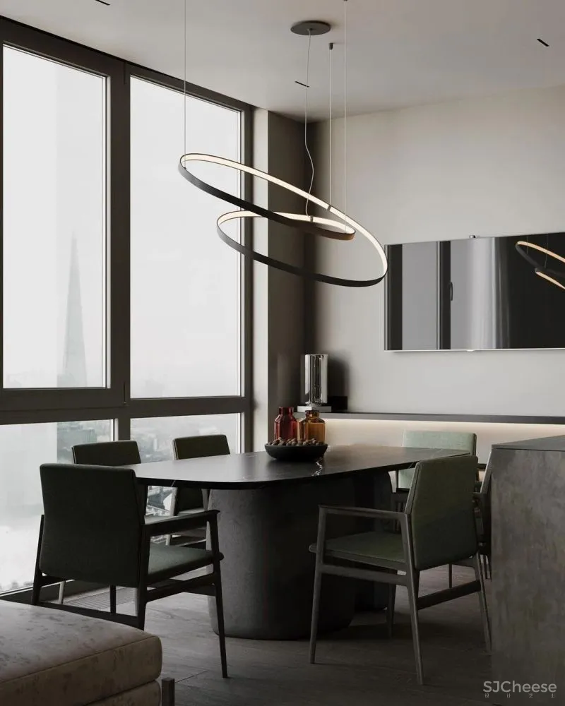 胡桃木 绿色系,实力演绎轻奢的高雅