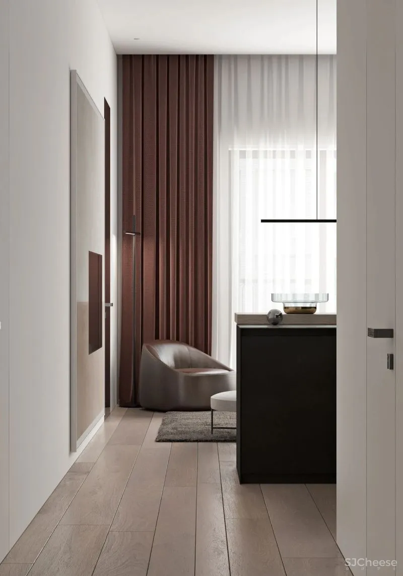 150㎡,质朴优雅的静态美!