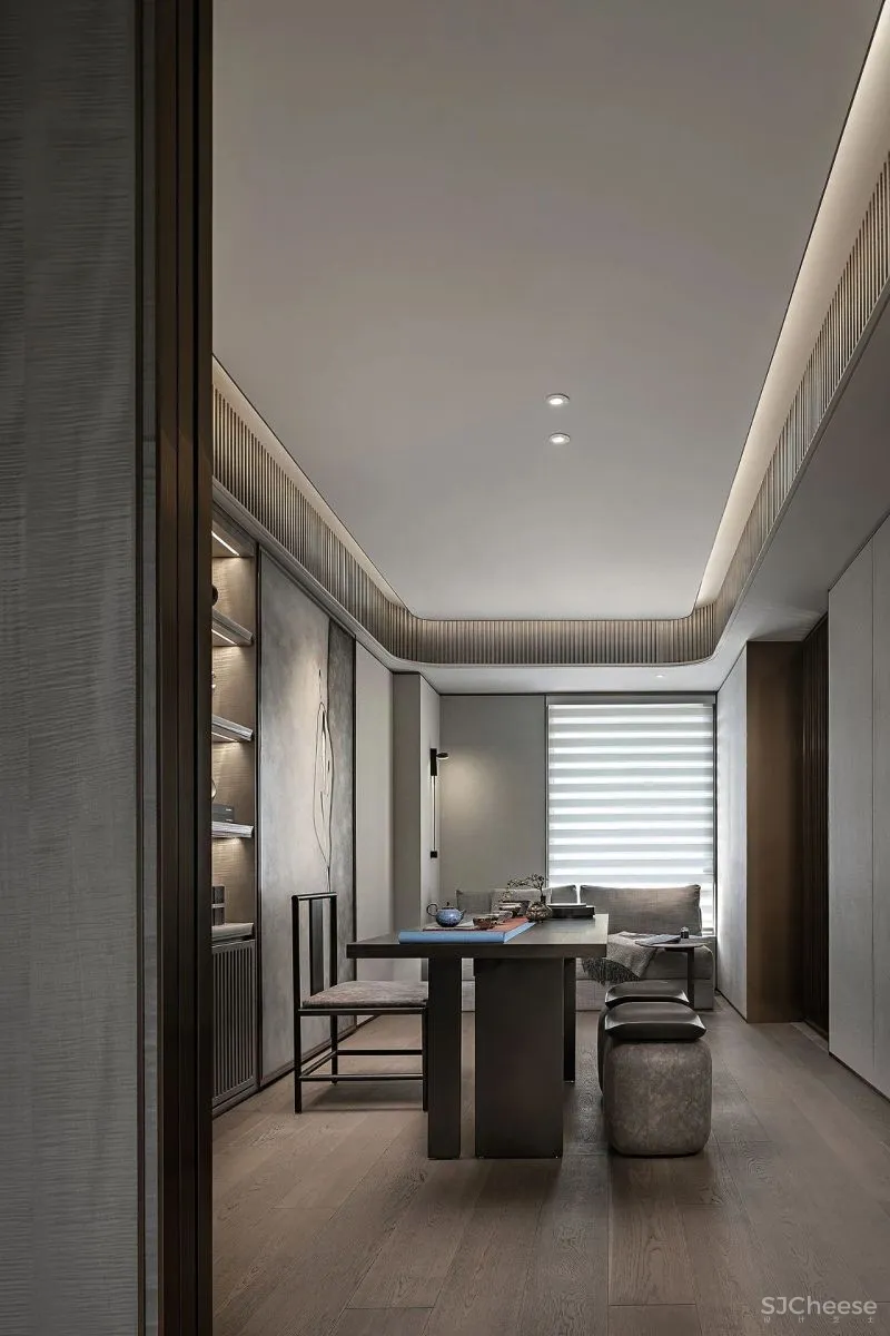 鸿艺源设计:260m²精奢大平层,清享静谧闲适生活!