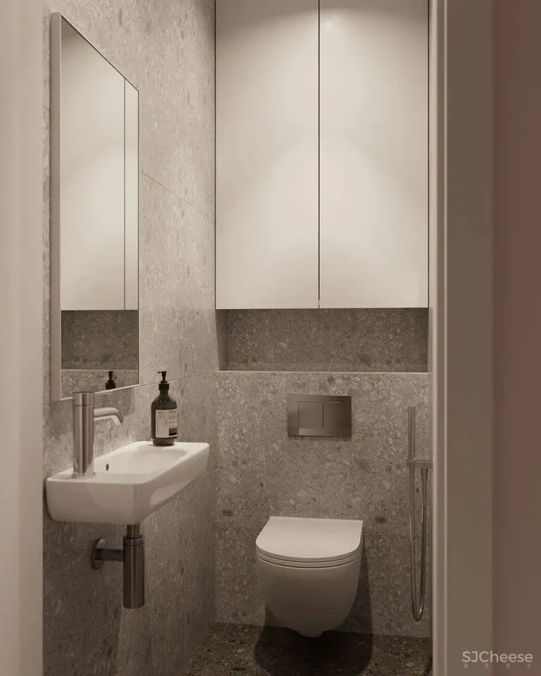 68㎡一居室这样布局,合理利用每个角落空间