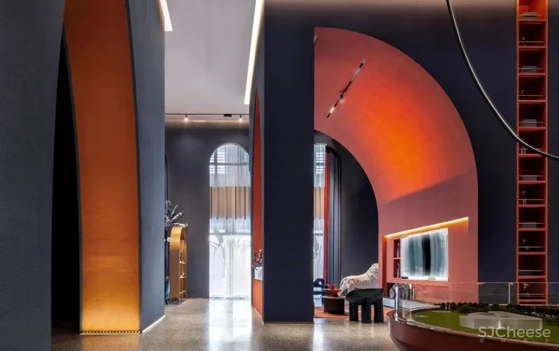 2021年的设计师如果没有点创意,都不好意思设计售楼处了!!!