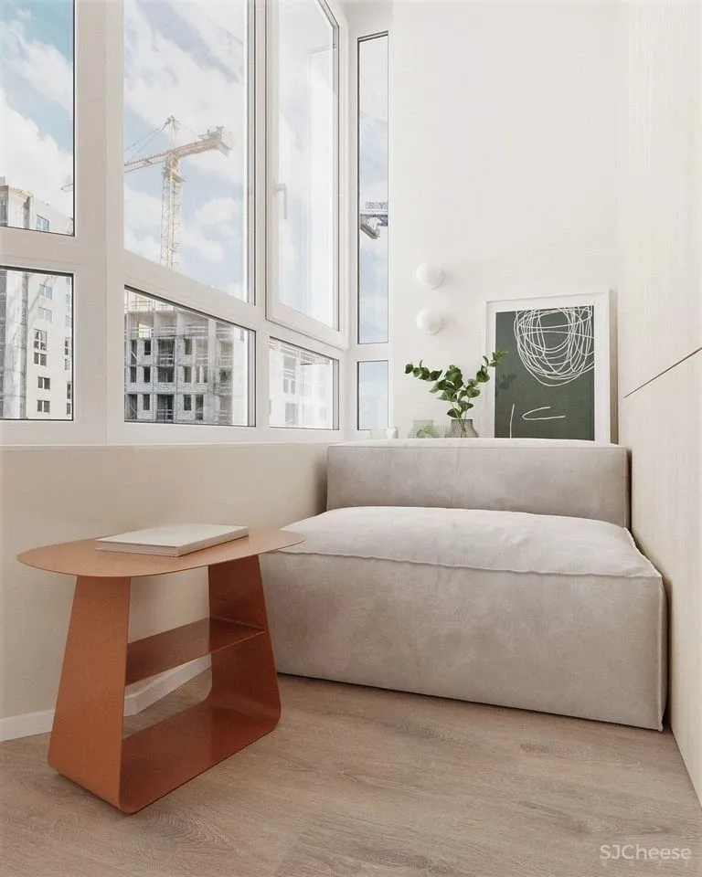 68㎡一居室这样布局,合理利用每个角落空间