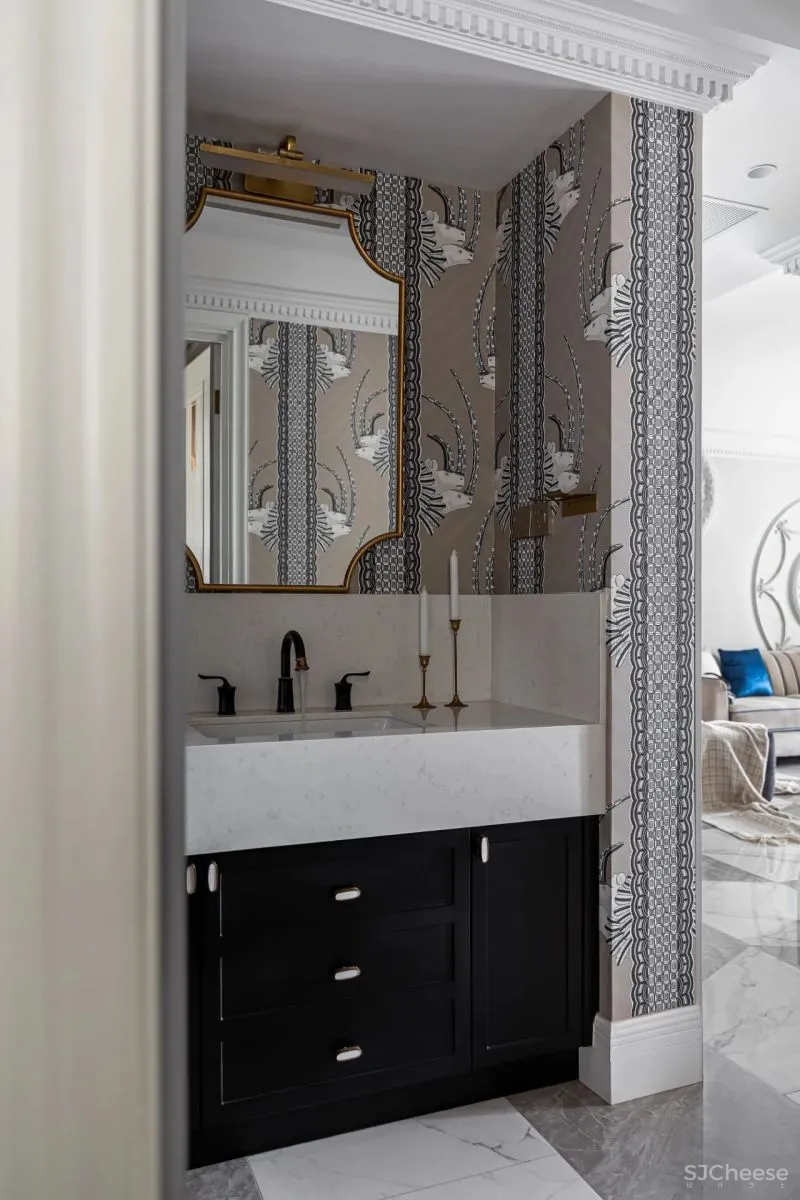 石膏灯盘上墙,这个家美的不像话 花漾美作