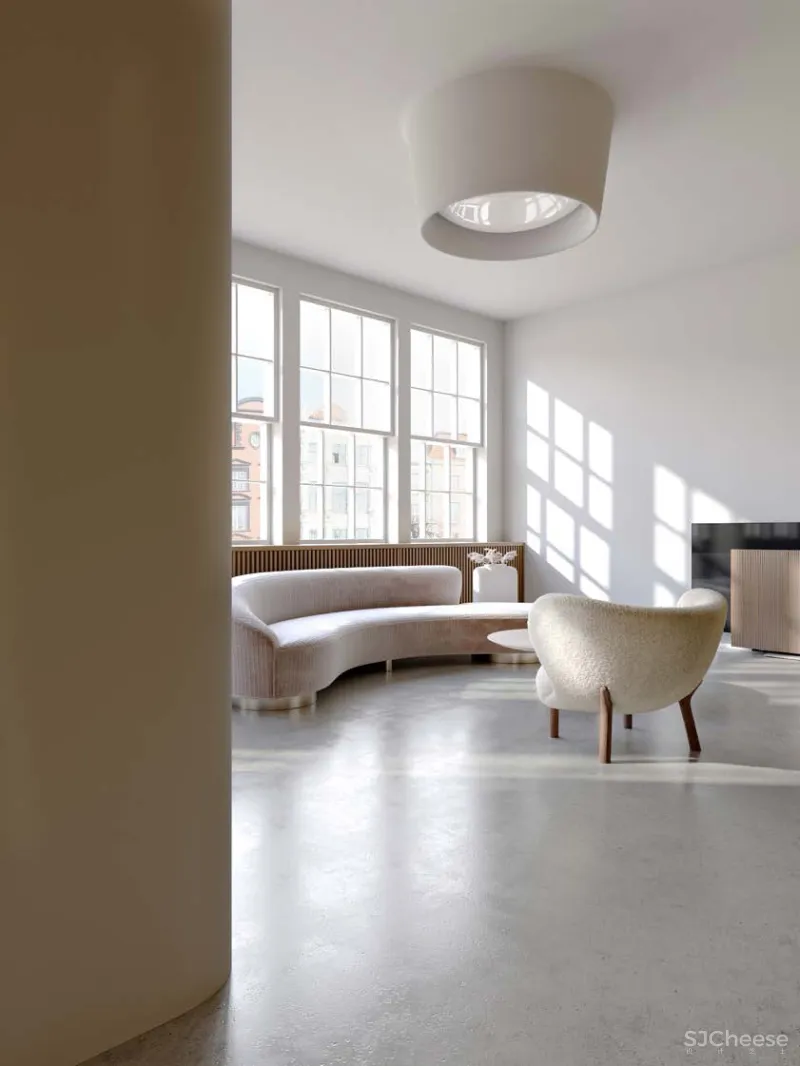 美女设计师设计的3间公寓，软装搭配优雅又灵动